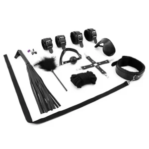 Kit de Sumisión BDSM 10 piezas BLACK